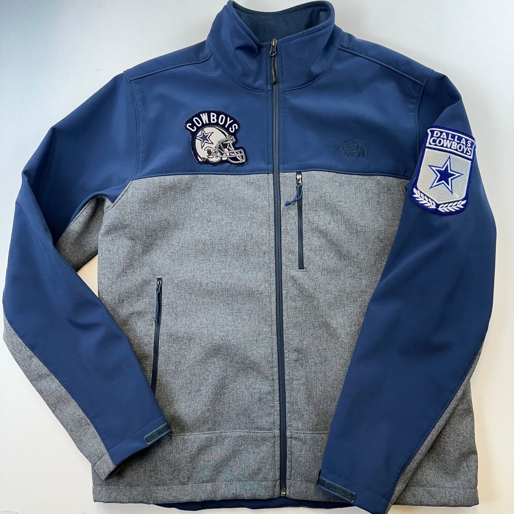 The North Face Apex Bionic Jacket Dallas Cowboys NEW Men's Large One of‎ a Kind
